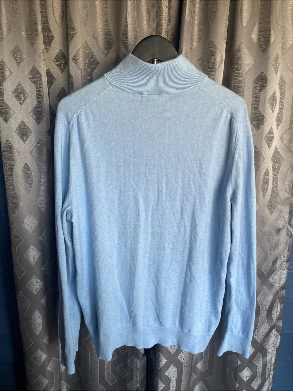 Banana Republic Premium Cotton Cashmere Quarter Zip Sweater Men’s Large